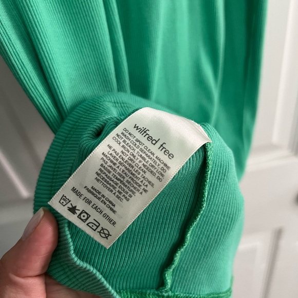 Wilfred Free Ribbed Racerback Dress - Picture 4 of 7